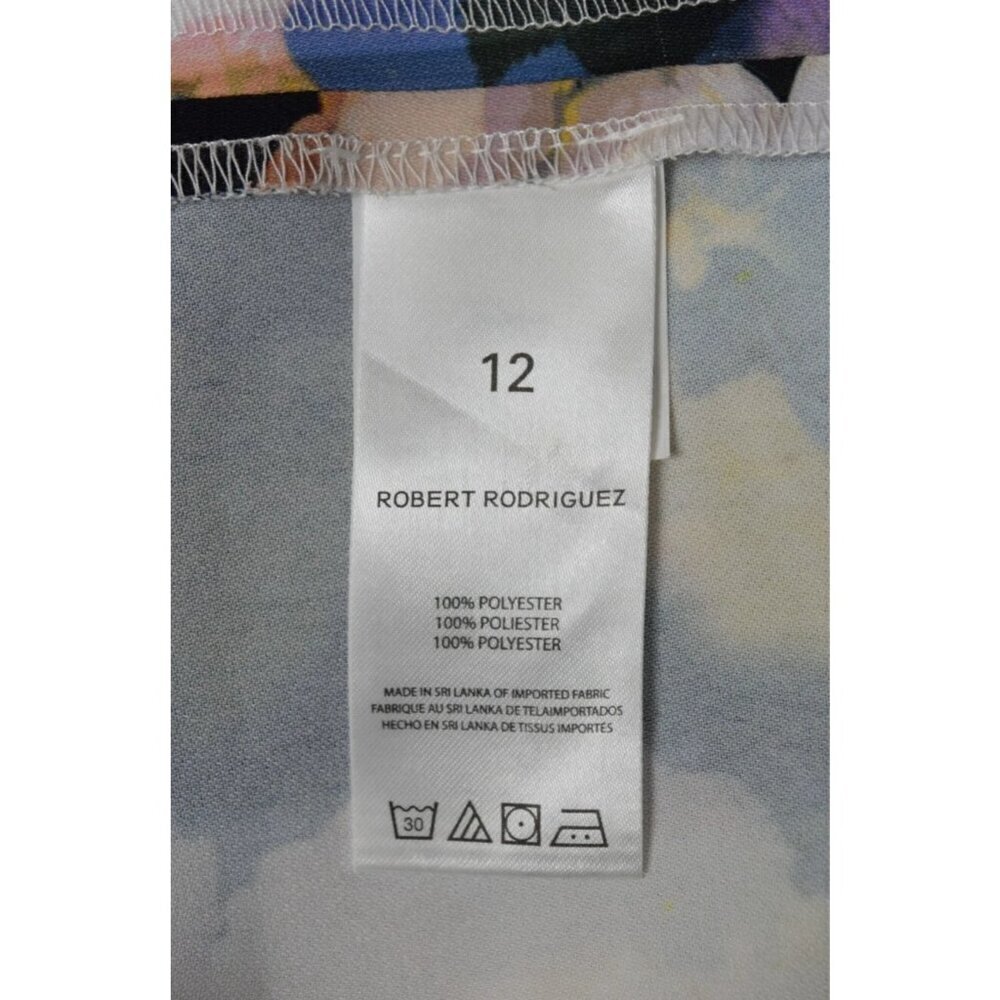 ROBERT RODRIGUEZ COLOR-BLOCK FLORAL JUMPSUIT - Picture 9 of 10